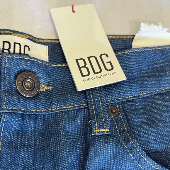 BDG  By Urban Outfitters Jet Twisted Straight Leg Jeans Size 29 - Picture 7 of 16